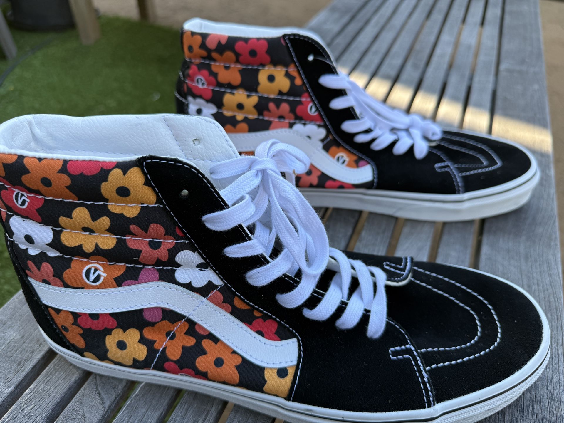 Vans New UA Sk8-Hi Flower Black men’s 13