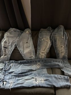 Ripped jeans (american eagle) size - 34 x 32 