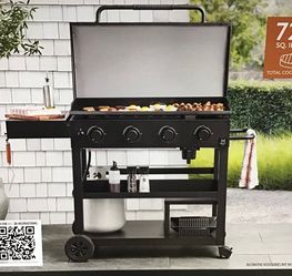 4 Burner Gas Griddle