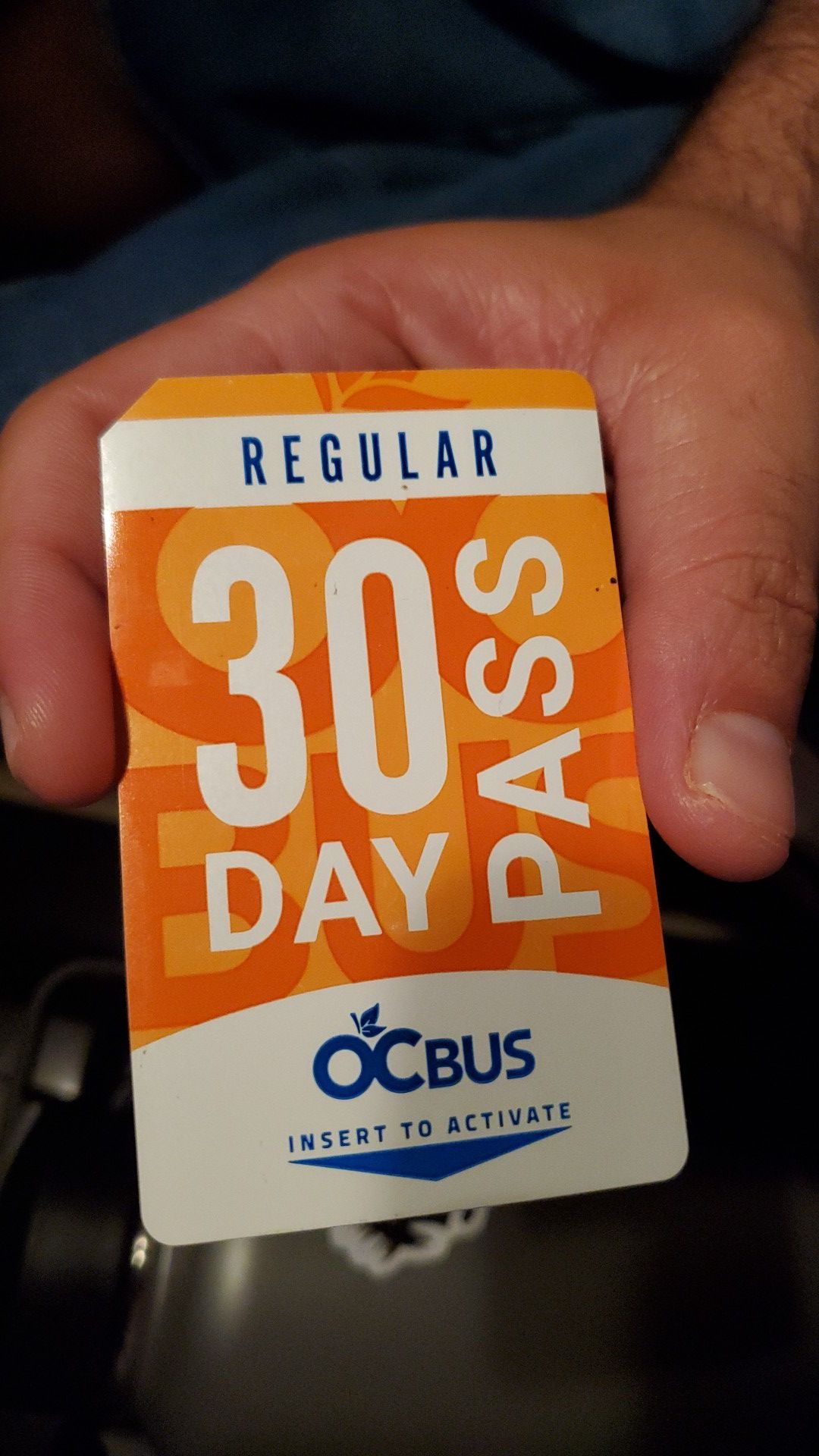 30 day bus pass