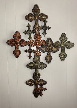 Kirkland Metal Crosses Wall Decor