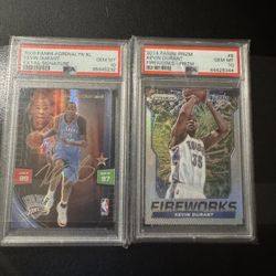 Very Nice PSA 10 Kevin Durant Cards Plus Binder 