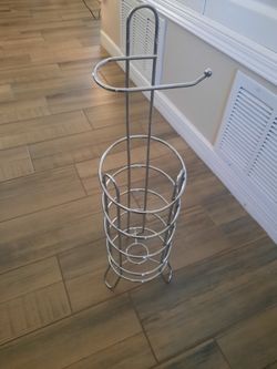 Toilet Paper Holder Stand 