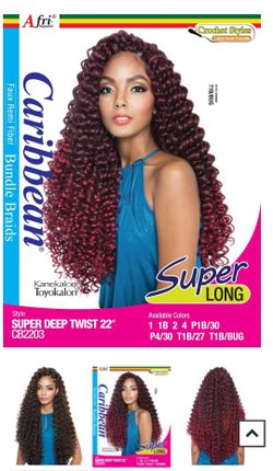 Afri Caribbean Super Deep Twist