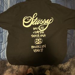 Stussy world tour flags hoodie 