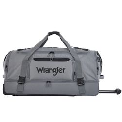 Rolling duffel luggage