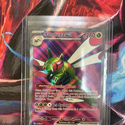 Yanmega EX 206/182 Destined Rivals Full Art Ultra Rare Holo 