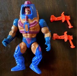 Man-E-Faces 100% Complete He-Man Masters of the Universe MOTU 1983 Mattel Figure