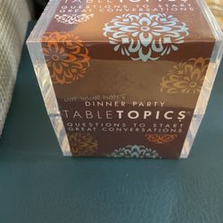 Table Topics Conversation Starter Deck