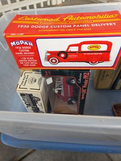 Eastwood Automobilia 1936 Dodge Custom Panel Delivery Die Cast Coin Bank