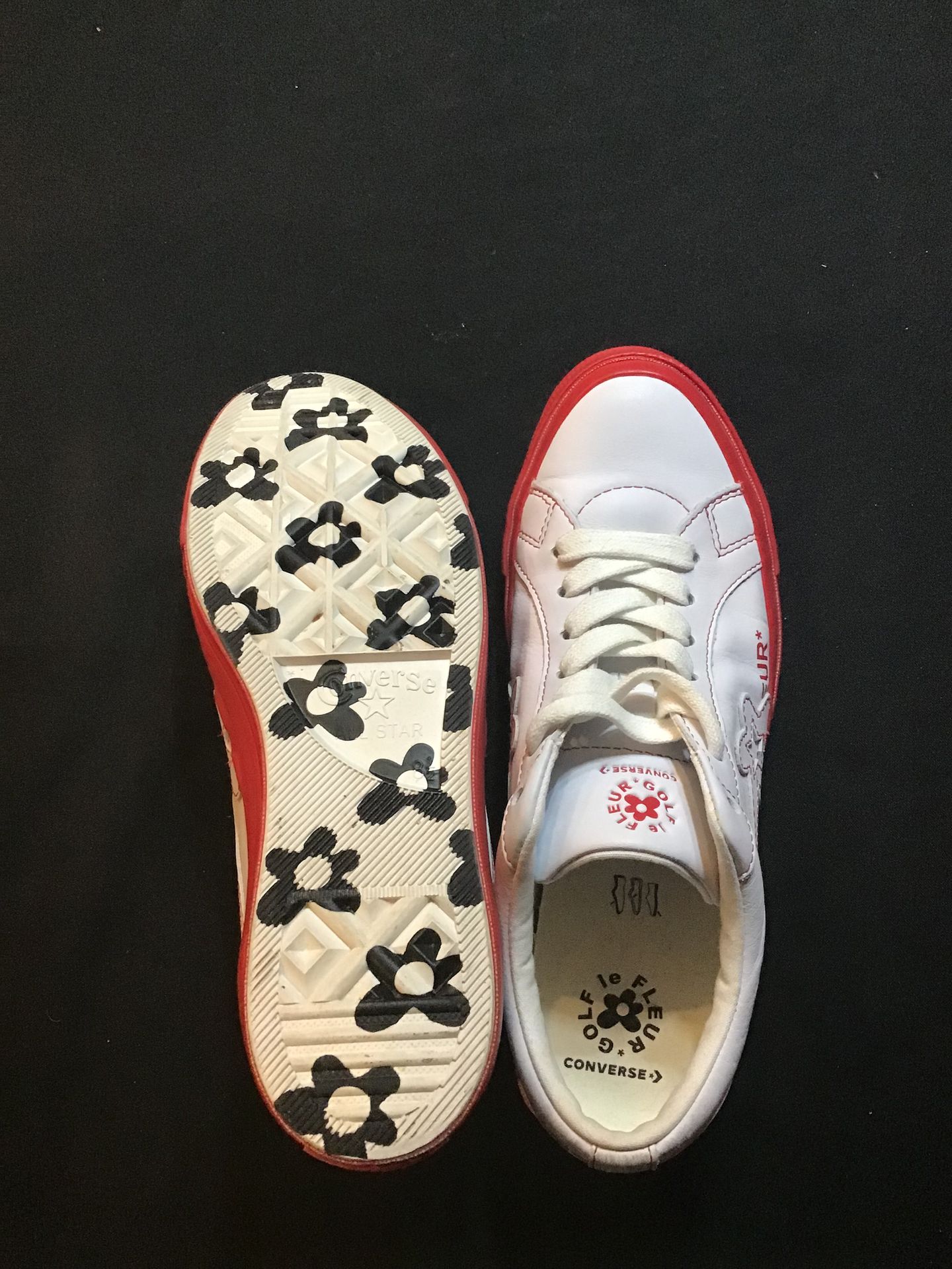 Converse Golf Le Fleur x One Star Ox Racing Red size 8.5 Men
