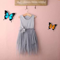 NWT Super Cute Grey Tutu Dress