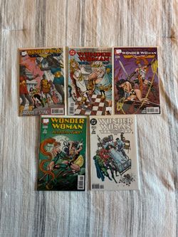 DC Wonder Woman Comic Books Issues 121–125
