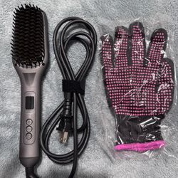 Hair Straightener Brush