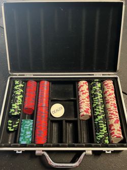 Poker chip set $20