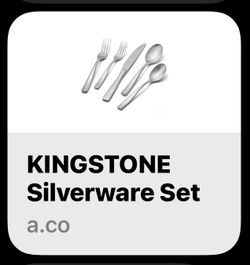 Kingstone Silverware Set