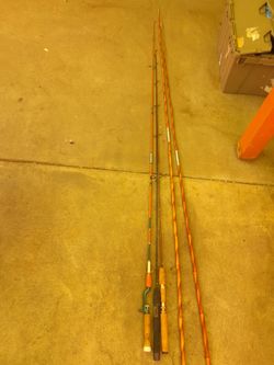5 Vintage Fishing Pole Bundle Fenwick Browning Pflueger Bamboo Fishing Rods  Antique for Sale in Burbank, CA - OfferUp