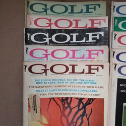Golf Magazine From The 1960's To The 1970's