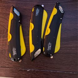 3 Easy Cut box cutters