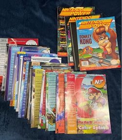Nintendo Power and Nintendo Force Lot of 18 magazines