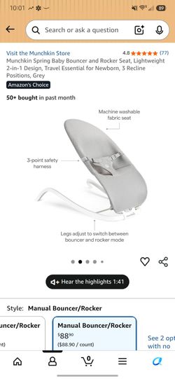 Munchkin Baby Bouncer
