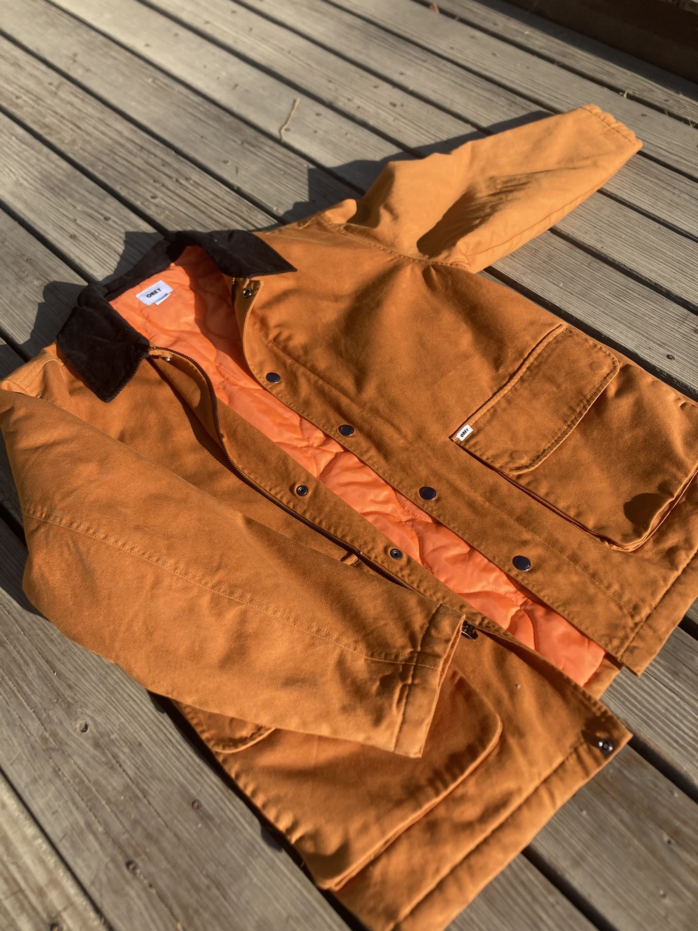 obey mens work jacket