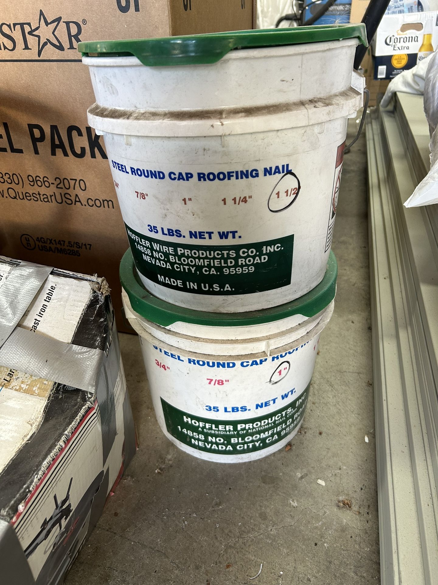 Nails Steel Cap For Roofing