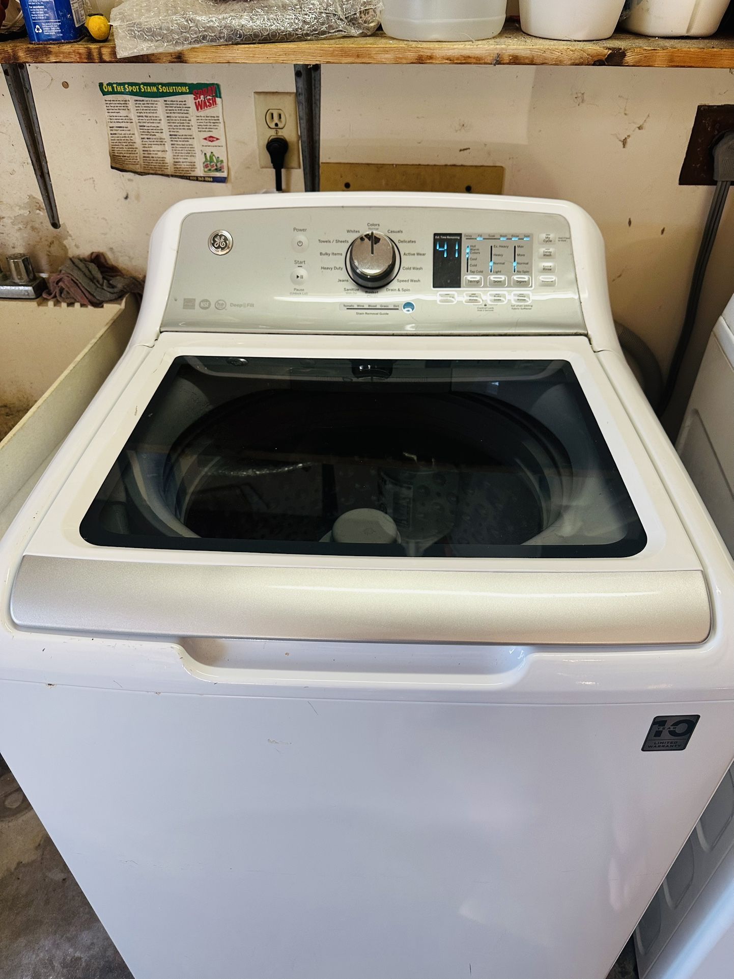 GE Washing machine