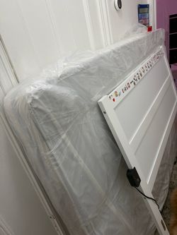 Like new Queen size bed with frame and headboard