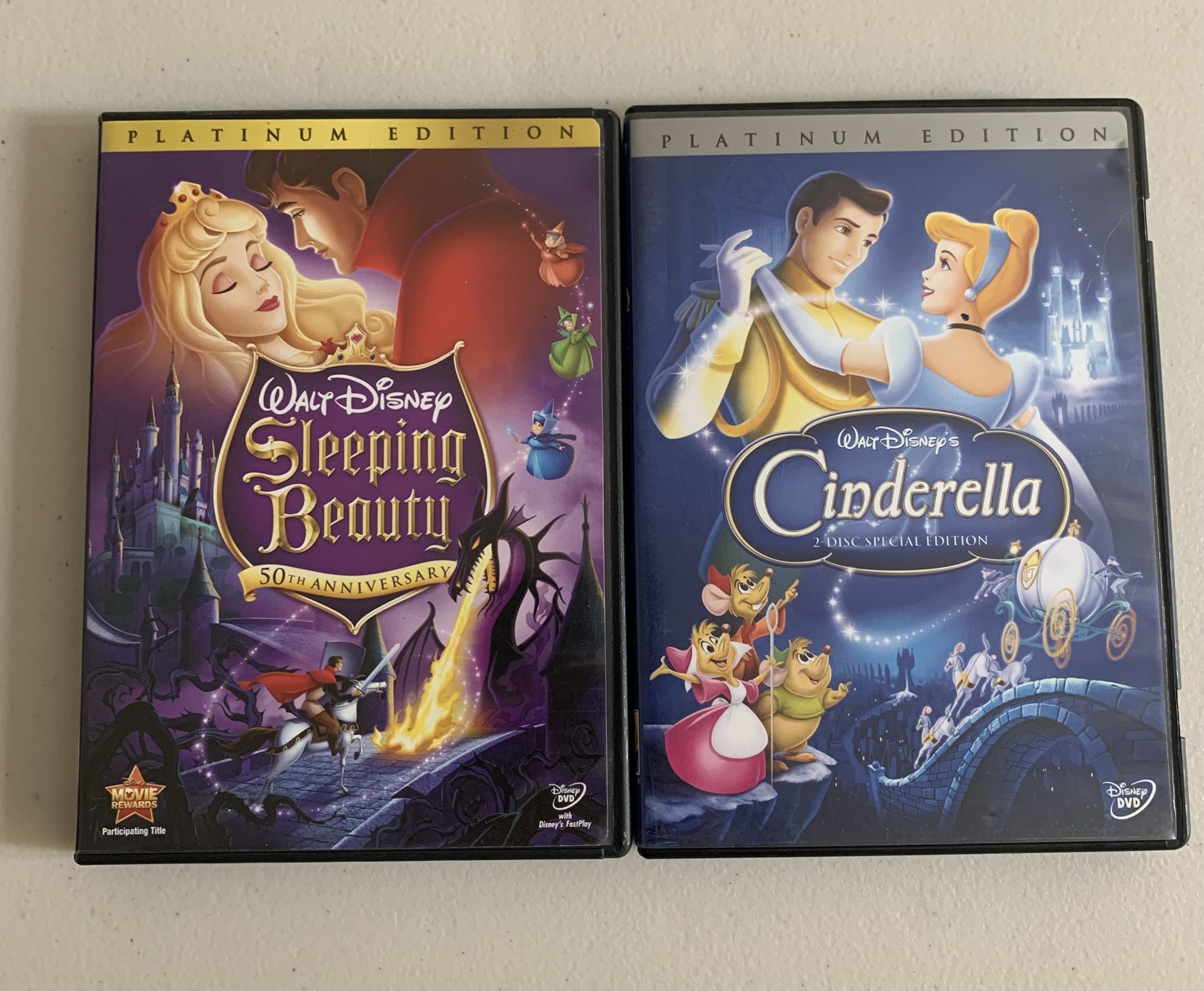 Cinderella And Sleeping Beauty Platinum Editions