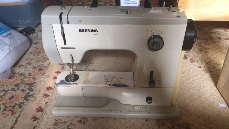 Antique bernina sewing machine