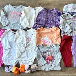Baby Girls Clothes Lot 12-18 months GAP, Carter's, etc...