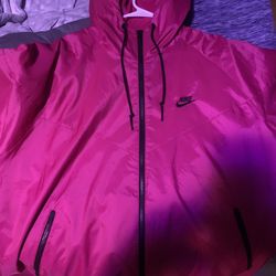 Nike Wind Breaker Hot Pink Xxl