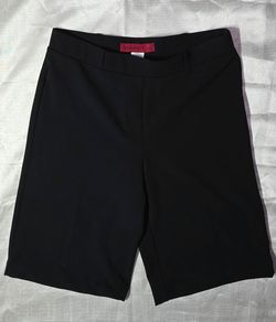 Love Scarlett Black Bermuda Shorts with Clean Waistband