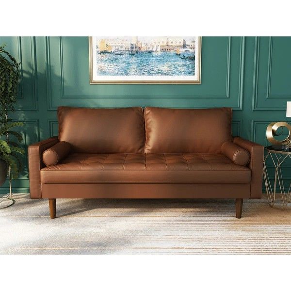 Northview 70'' Faux Leather Sofa