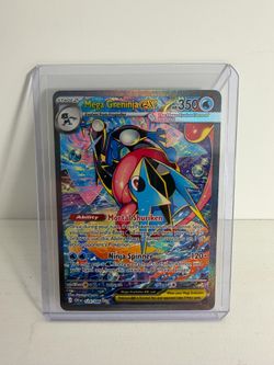 Mega Greninja ex SIR #116/086 from Pokemon Chaos Rising