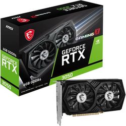MSI GeForce RTX 3050 Gaming X 6GB