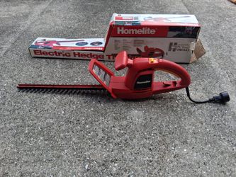 Electric Hedge Trimmer
By Homelite