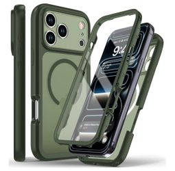 Green Full-Body iPhone Case with MagSafe iPhone 18 pro max , 17 pro max
