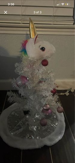 Mini table tree unicorn