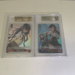 Japanese Weis Schwarz Graded Cards