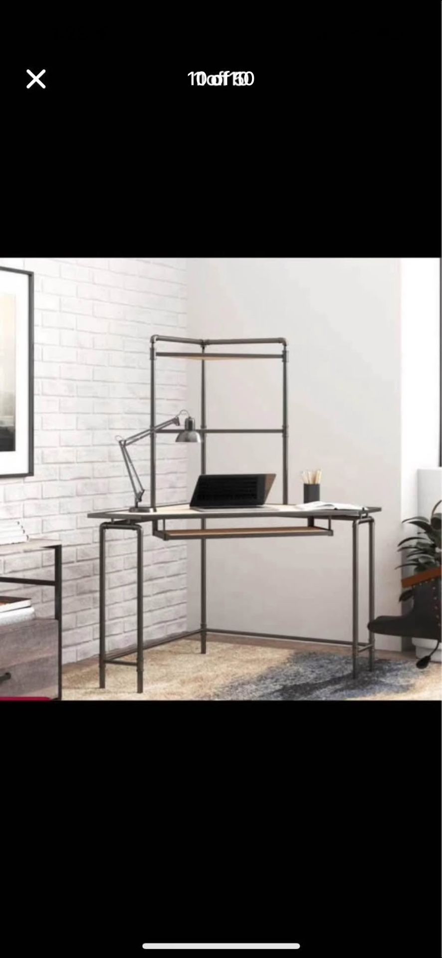 LOW PRICE MOVING- NEW WAYFAIR $650 + TAX RETAIL CORNER DESK