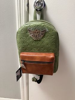 The Legend Of Zelda Mini Backpack Green Olive Triforce Women Target