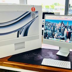 Apple iMac 24” 2023 M3 8GB 1TB (4 USB C Ports) In Box Like New