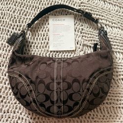 Brown Coach Hobo Shoulder Bag 