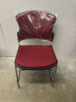 SO OFM Stack Chairs 310-F Fabric Seat and Back Stacking 4 Pack Brand New - Two (4 packs) Available  $250 Cash or E-pay RI Daily Deals Message for appt
