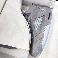 Jordan 5 Wolfe Gray size 9.5us