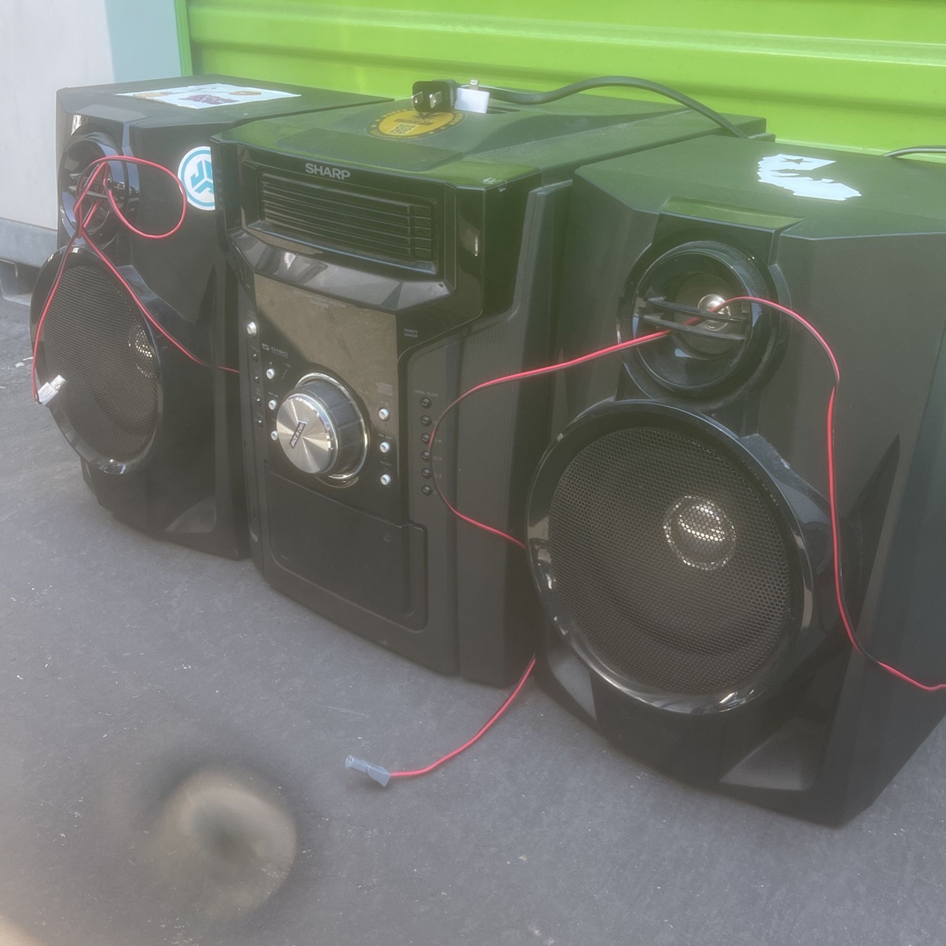 Stereo System Cassette Tape Player