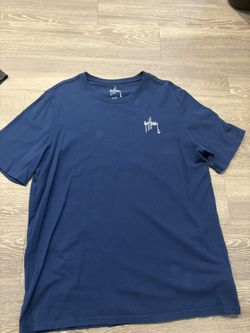 guy harvey blue tshirt XL