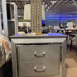 Dresser mirror and nightstand